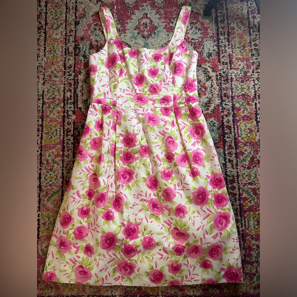 Floral mini dress